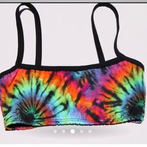 RWMG tie-dye bra top